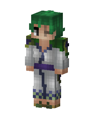Roronoa Zoro Minecraft skin
