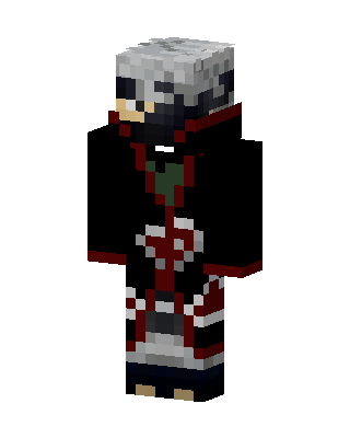 Ken Kaneki Minecraft skin
