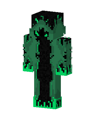 Emerald Wraith skin, 3D preview