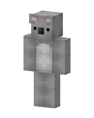 Gray Animal skin, 3D preview