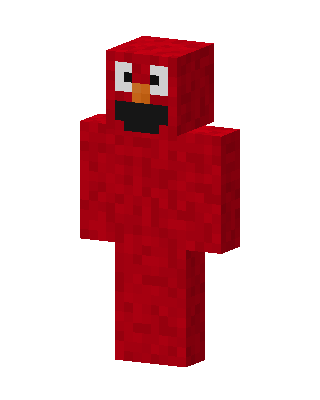 Red Animal Minecraft skin