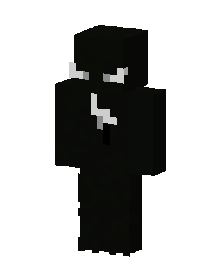 Black Villain Boy Minecraft mob skin