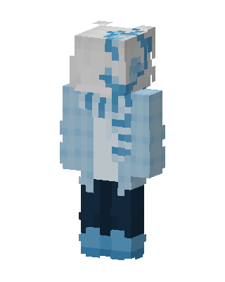 Frost Hoodie skin, 3D preview