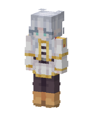 Frieren skin, 3D preview