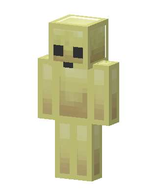 Golden Blob skin, 3D preview