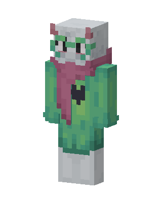 Ralsei skin, 3D preview