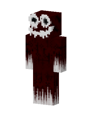 Red Villain skin, 3D preview