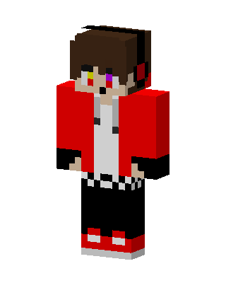 Red Drip Boy Minecraft red skin