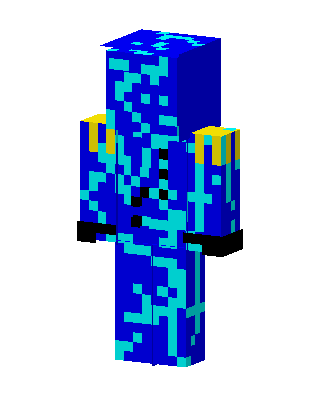 Galaxy Admiral skin, 3D preview