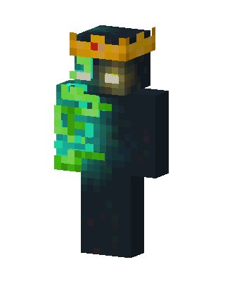 Black King skin, 3D preview