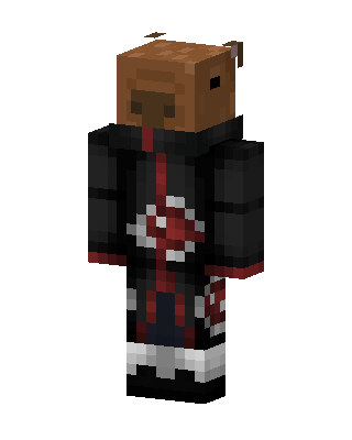 Capybara Akatsuki skin, 3D preview