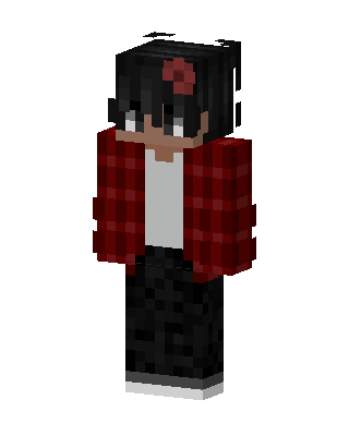 Crimson Flannel skin, 3D preview