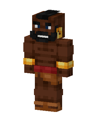 Brown Hero Boy Minecraft skin