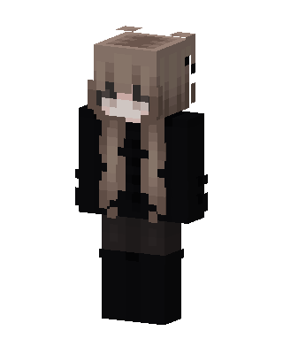 Gothic Bear Girl Minecraft skin