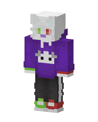 Purple Cutie Minecraft purple skin