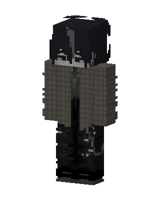 Shadow Hoodie skin, 3D preview