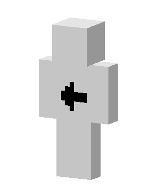 Arrow Blank skin, 3D preview