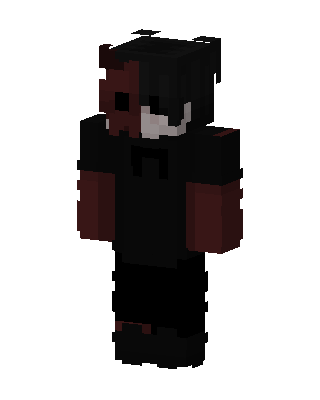Crimson Demon skin, 3D preview