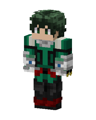 Izuku Midoriya Minecraft skin