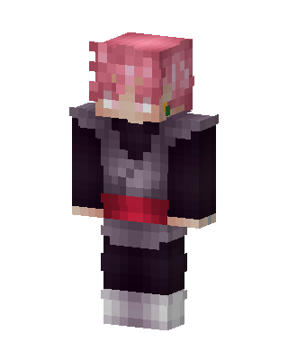 Goku Black Rose skin, 3D preview