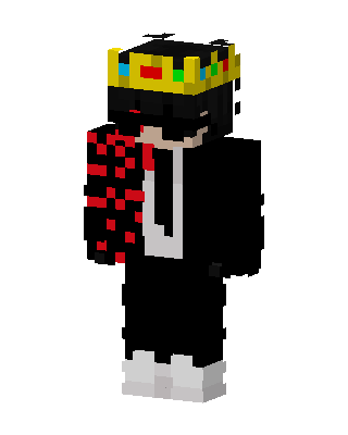 Crowned Suit Guy skin, 3D preview