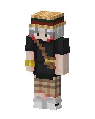 Plaid Bucket Hat skin, 3D preview