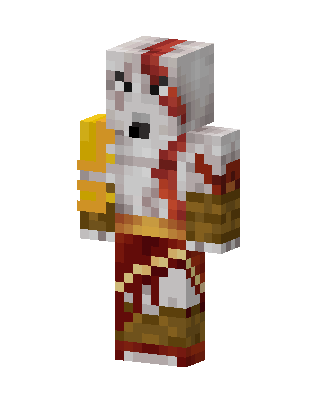 Kratos Minecraft skin