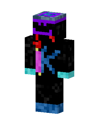 Void Enderling skin, 3D preview