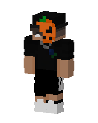 Pumpkin Streetwear skin, 3D preview