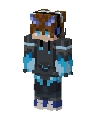Frost Gamer Minecraft skin