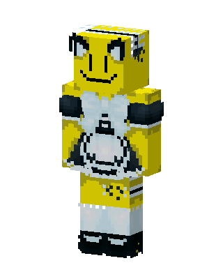 Maid Smiley skin, 3D preview