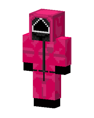 Pink Masked Villain skin, 3D preview