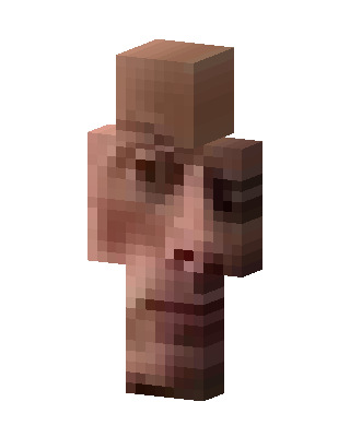 Brown Player Boy skin, 3D preview