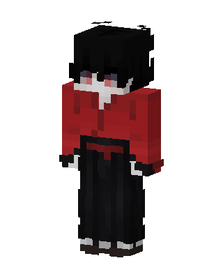 Red Student Boy Minecraft skin