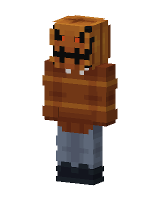 Brown Masked Holiday Boy Minecraft skin