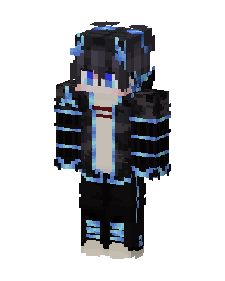 Black Student Minecraft skin