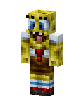 SpongeBob SquarePants Minecraft skin