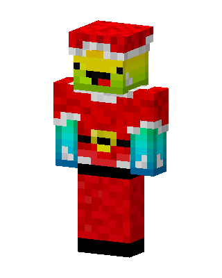 Red Holiday Minecraft Christmas skin