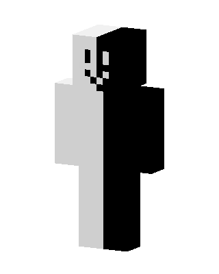 Split Smiley skin, 3D preview