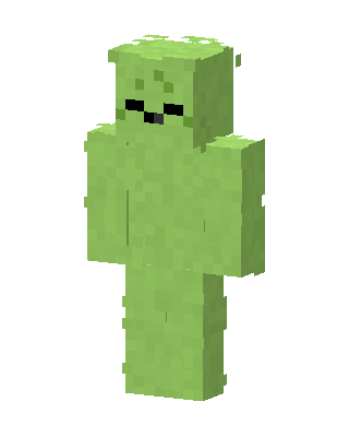 Slime Buddy skin, 3D preview