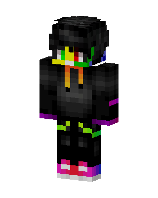 Rainbow Shadow skin, 3D preview