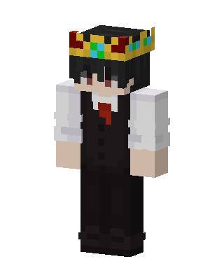 Crowned Gentleman Minecraft skin