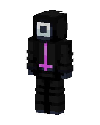 Black Masked Villain Boy Minecraft skin