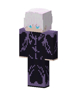 Satoru Gojo Minecraft anime skin