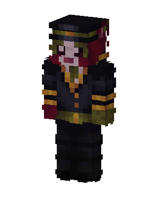 Crimson Conductor skin, 3D preview