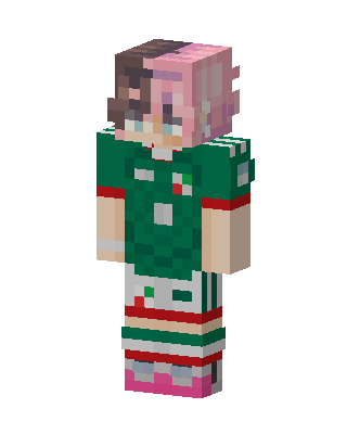 Mexico Jersey Girl Minecraft skin