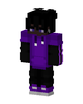 Purple Player Boy Minecraft skin