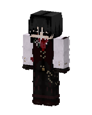 Black Hero Boy skin, 3D preview