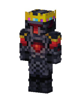 Black King Minecraft skin