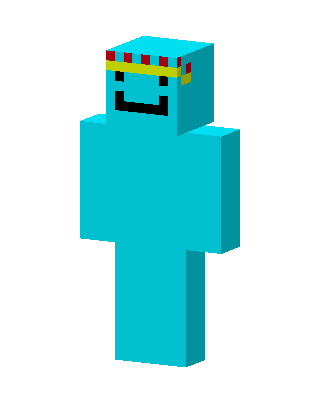 Cyan Mob Boy Minecraft mob skin